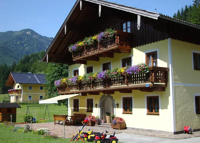 Pferdehof Almgut - Reiten Fuer Kinder, Und Erholung Nahe Salzburg Apartament *
